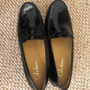 Cole Haan Air Erika Penny Moc Black Patent NIB